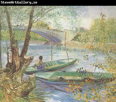 Vincent Van Gogh Fishing in the Spring,Pont de Clichy (nn04)